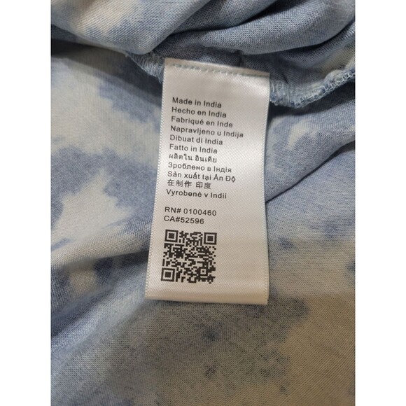 Kavu XS Somerton Dress Blue/Light Blue Tie Dye Viscose Pockets E2.1 Gorpcore - Picture 5 of 11